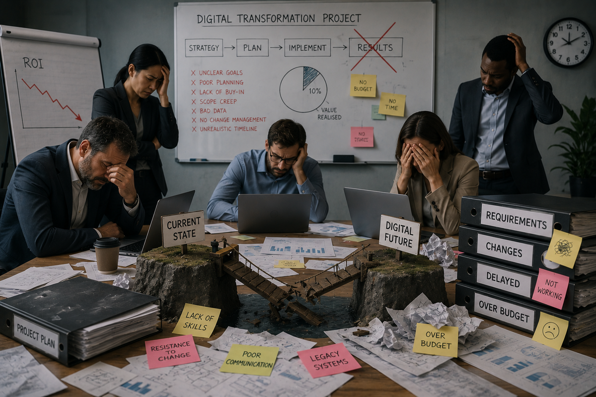 Why Most SME Digital Transformation Projects Fail